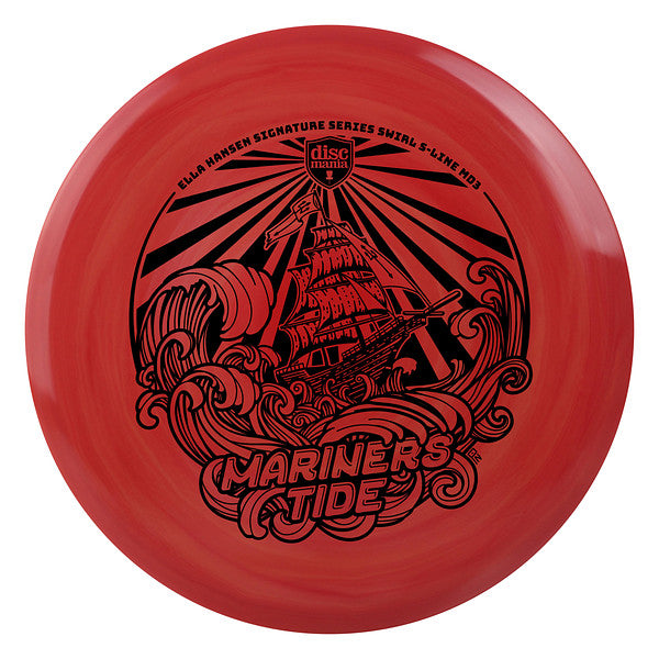 Discmania Swirl S-Line MD3 Mariners Tide Ella Hansen Signature Series