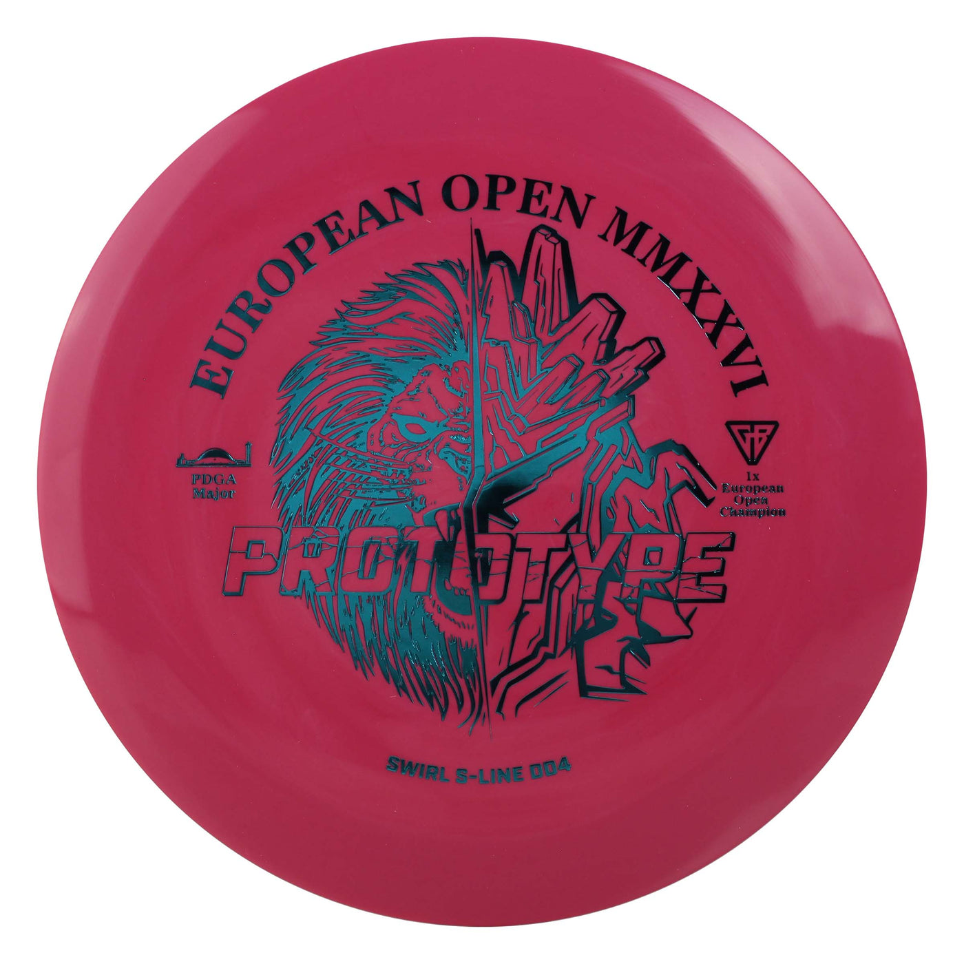 Discmania Swirly S-Line DD4 Prototype European open 2026 Fundraiser