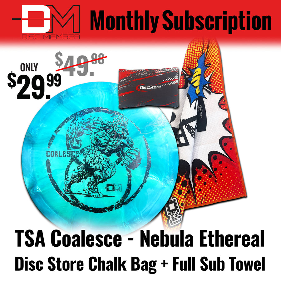 DiscMember Disc Golf *Monthly* Subscription