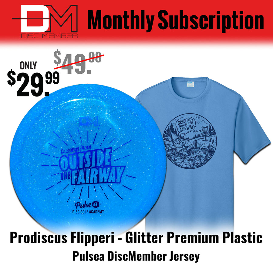 DiscMember Disc Golf *Monthly* Subscription