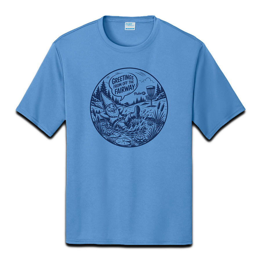 Greetings From Off the Fairway Disc Store Jersey Tee