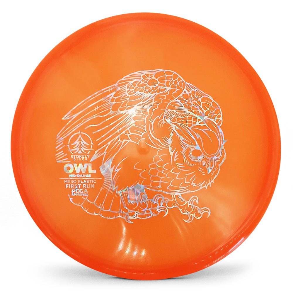 Stokely Discs Owl First Run (Meso, Strato, Thermo Plastics) · Disc