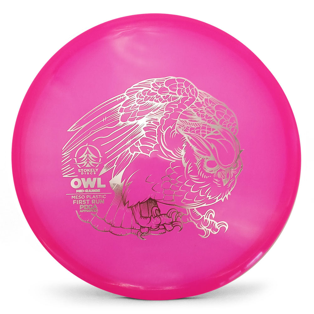 Stokely Discs Owl First Run (Meso, Strato, Thermo Plastics)