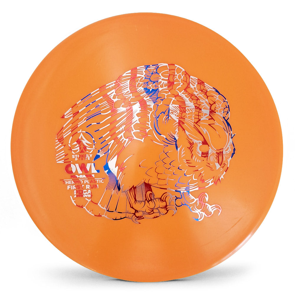 Stokely Discs Owl First Run (Meso, Strato, Thermo Plastics) · Disc