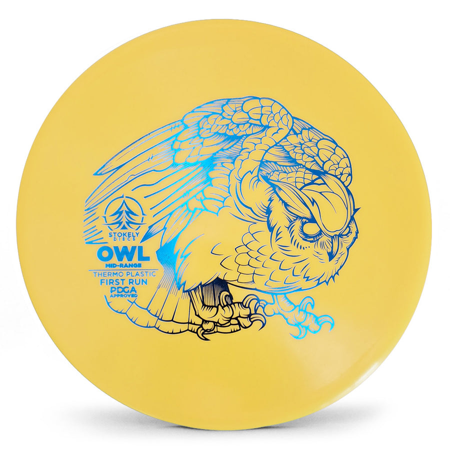 Stokely Discs Owl First Run (Meso, Strato, Thermo Plastics)