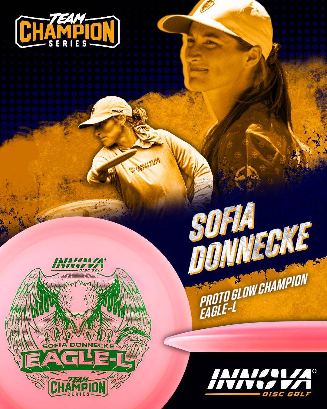 Innova Proto Glow Champion Eagle-L - Sofia Donnecke Tour Series 2025