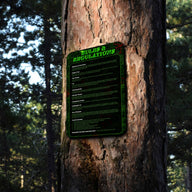 Rules & Regulations Signage