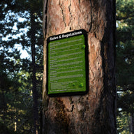 Rules & Regulations Signage
