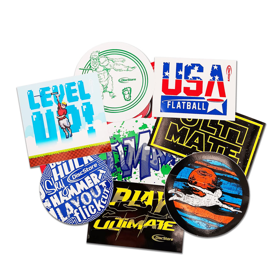 Ultimate Frisbee Sticker Pack