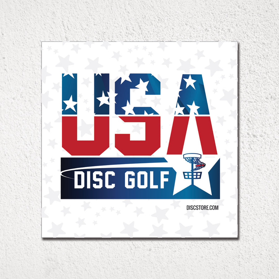 Metal Disc Golf Wall Art Sign