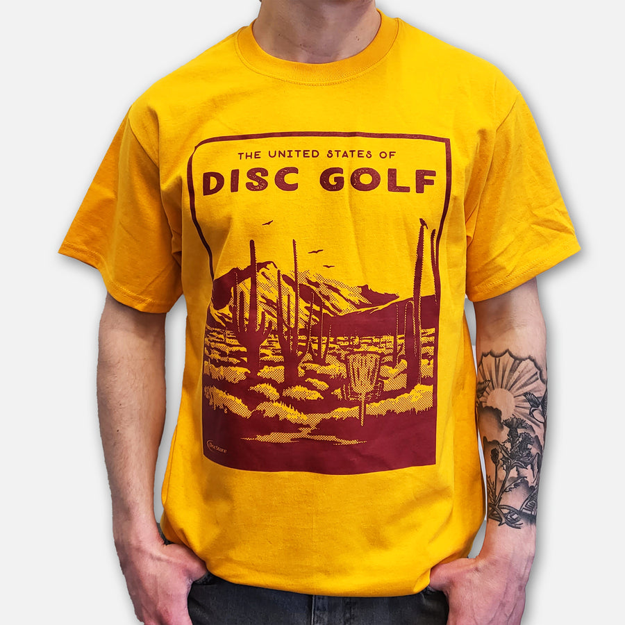 United States of Disc Golf Tee