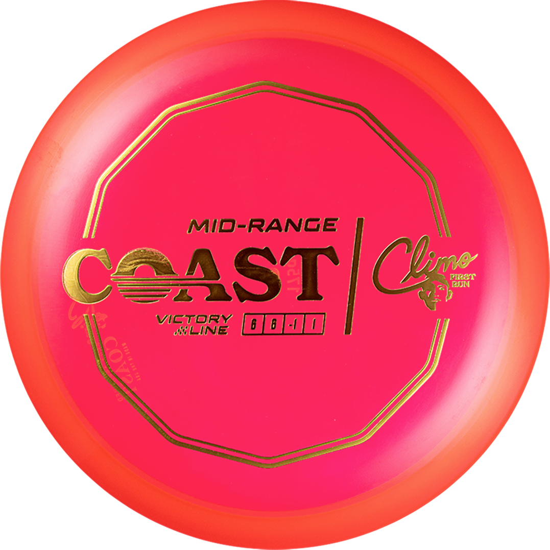 Climo Disc Golf Victory Line Coast First Run Limited Edition
