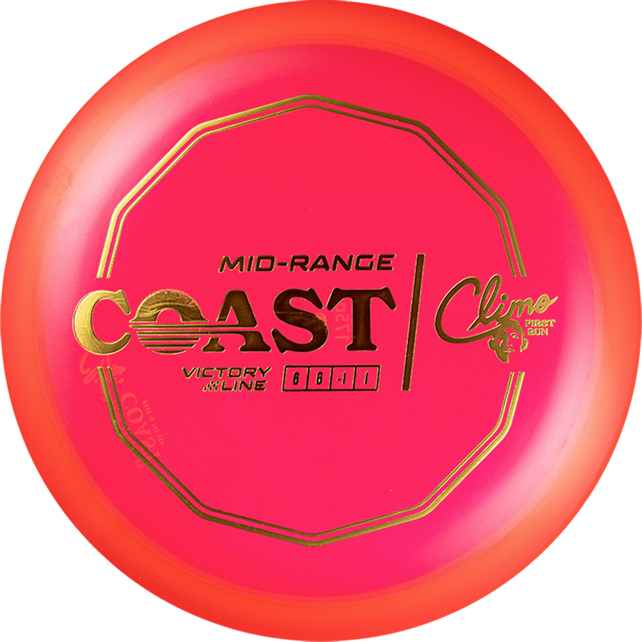 Climo Disc Golf Victory Line Coast First Run Limited Edition