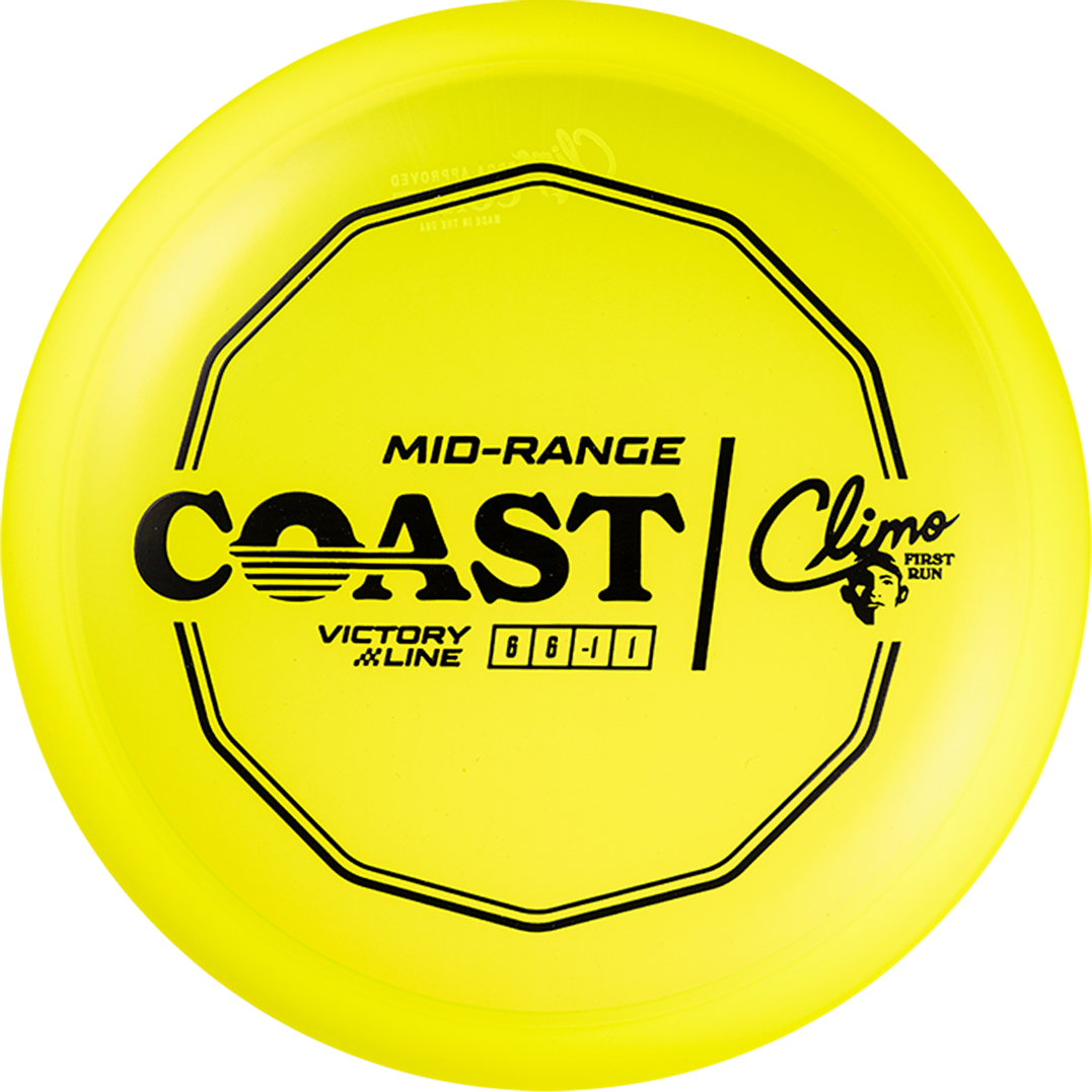 Climo Disc Golf Victory Line Coast First Run Limited Edition