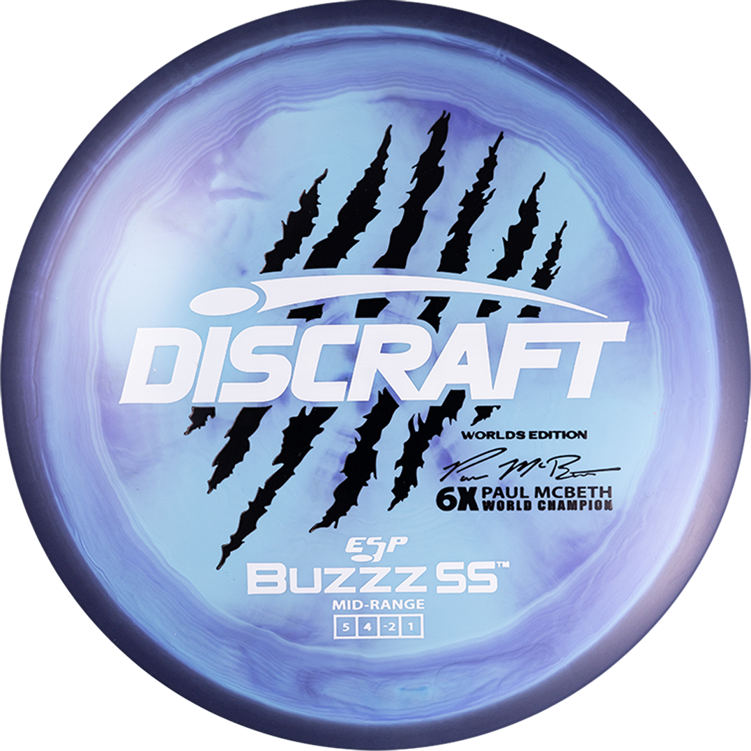 Discraft ESP Buzzz SS 6 Claw 2026 Worlds Fundraiser