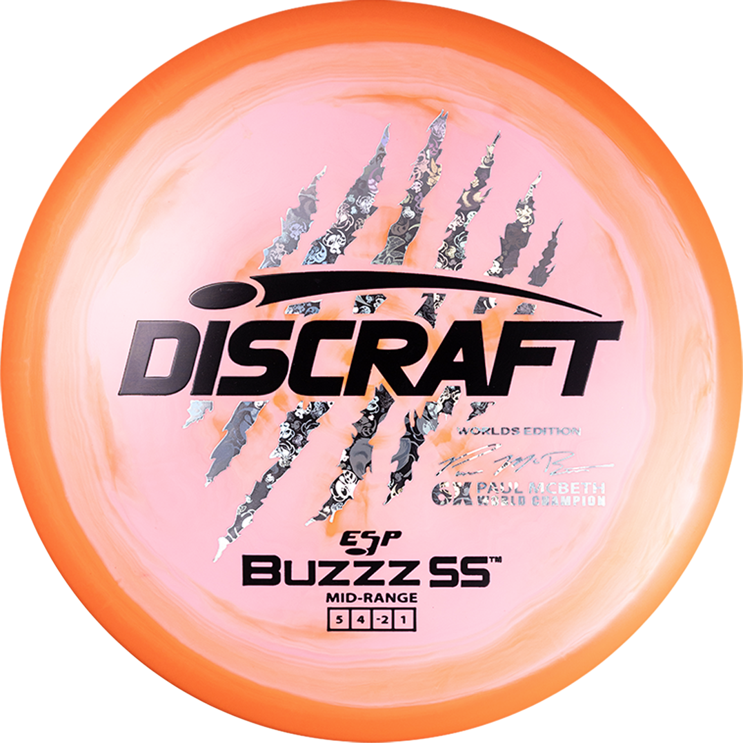 Discraft ESP Buzzz SS 6 Claw 2026 Worlds Fundraiser