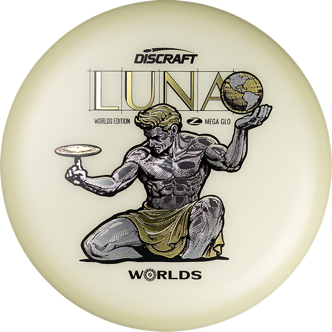 Discraft Mega Glo Luna "Spirit of Detroit" 2026 Worlds Fundraiser