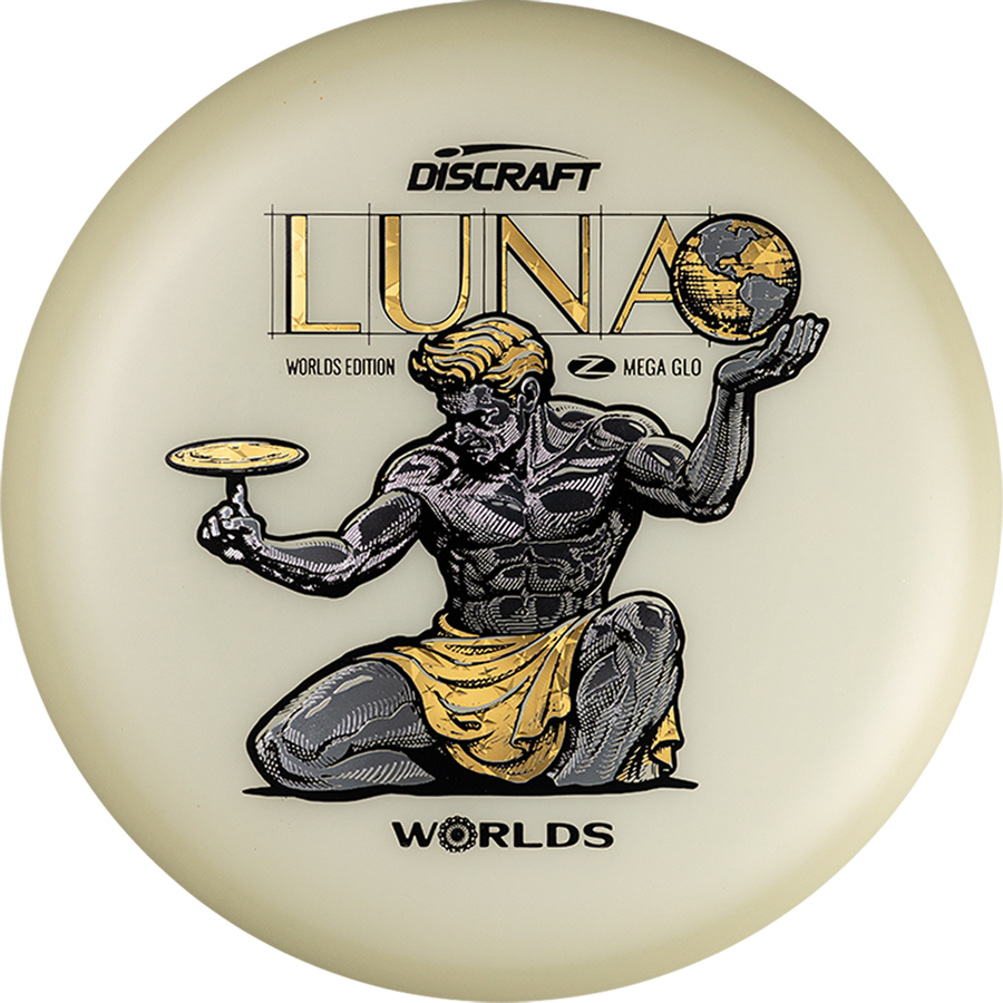 Discraft Mega Glo Luna "Spirit of Detroit" 2026 Worlds Fundraiser