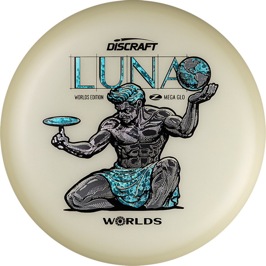 Discraft Mega Glo Luna "Spirit of Detroit" 2026 Worlds Fundraiser