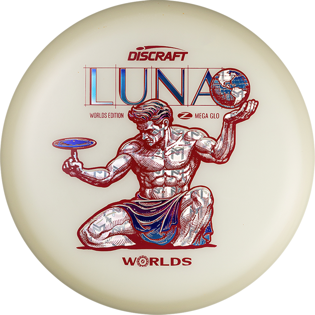 Discraft Mega Glo Luna "Spirit of Detroit" 2026 Worlds Fundraiser