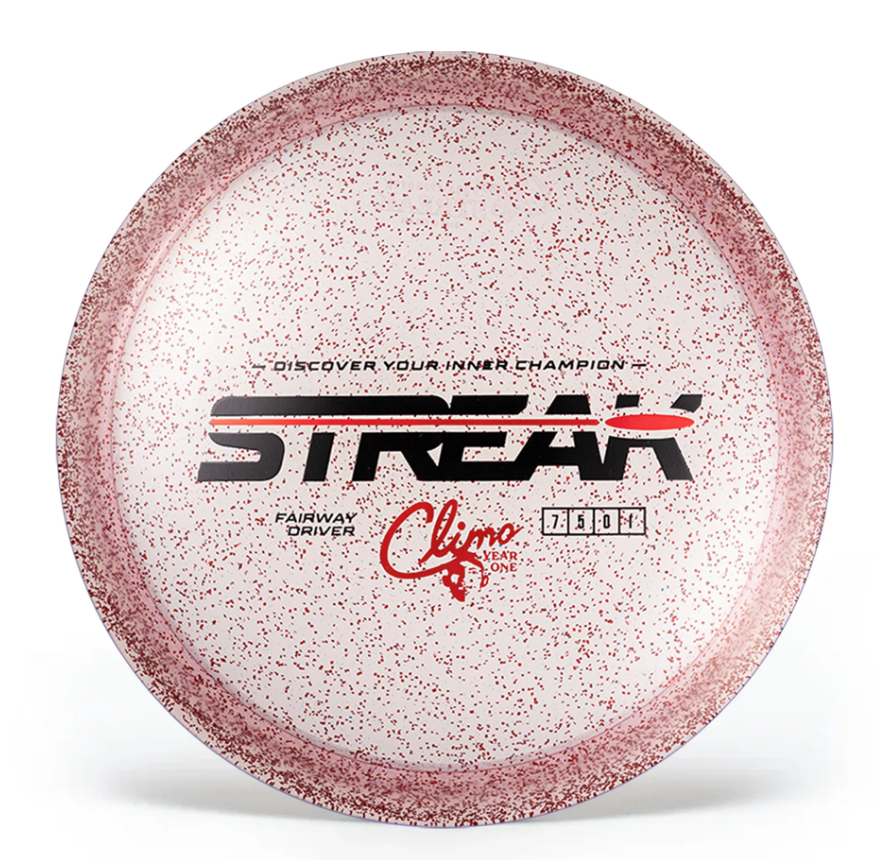 Climo Disc Golf Sparkle Streak One Year Special Edition