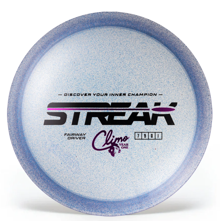 Climo Disc Golf Sparkle Streak One Year Special Edition