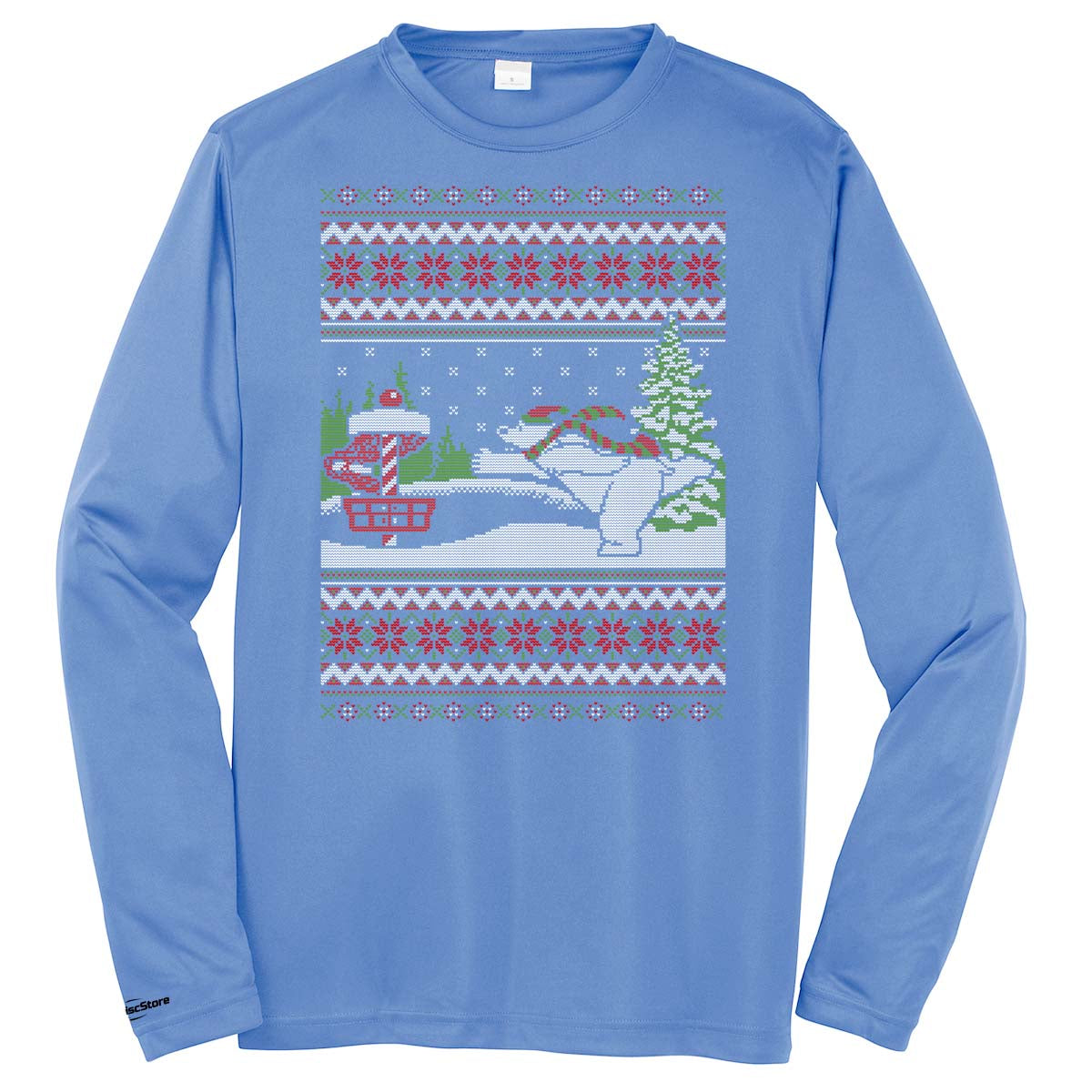 Disc Golf Bear Ugly Sweater Dry Fit