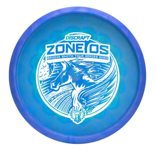 Discraft Swirly ESP Zone OS 2023 Brodie Smith Tour Series