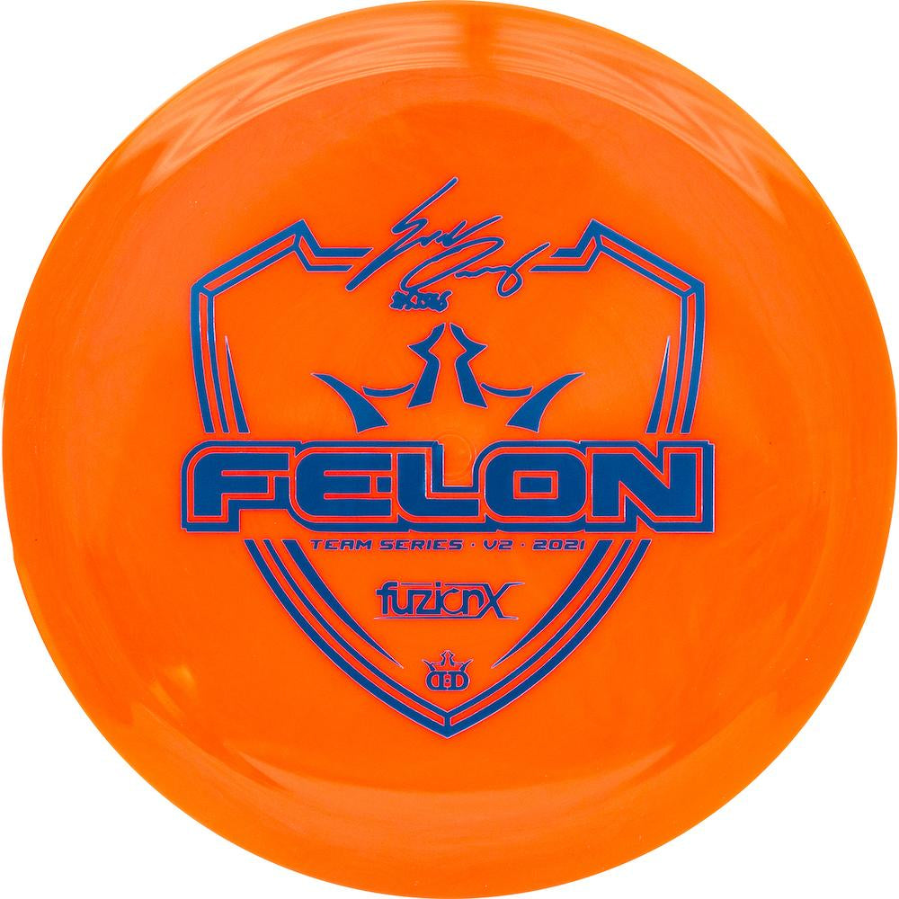 Dynamic Discs Fuzion-X Felon Eric Oakley 2021 Team Series V2