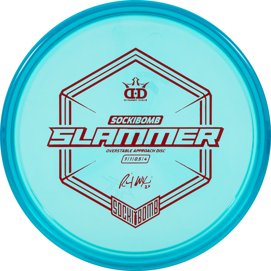 Dynamic Discs Lucid Ice Sockibomb Slammer