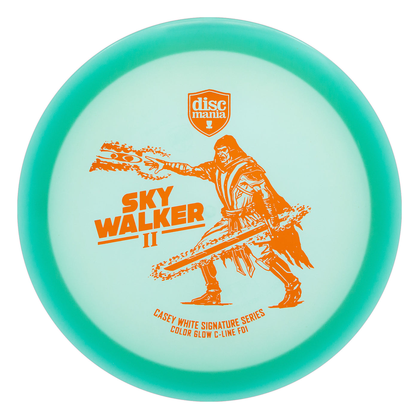 Discmania Color Glow C-Line FD1 Sky Walker 2 Casey White Signature Series 2024