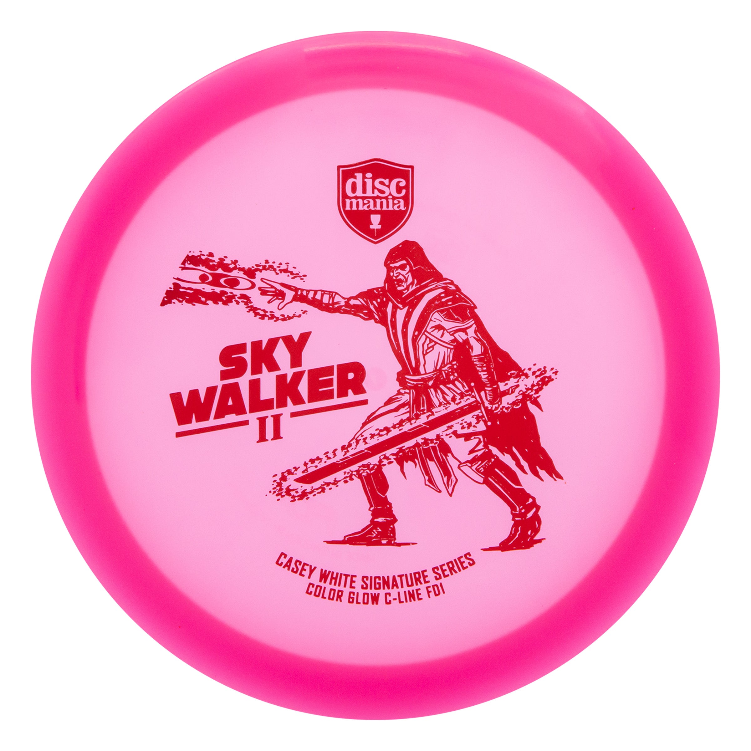 Discmania Color Glow C-Line FD1 Sky Walker 2 Casey White Signature Series 2024