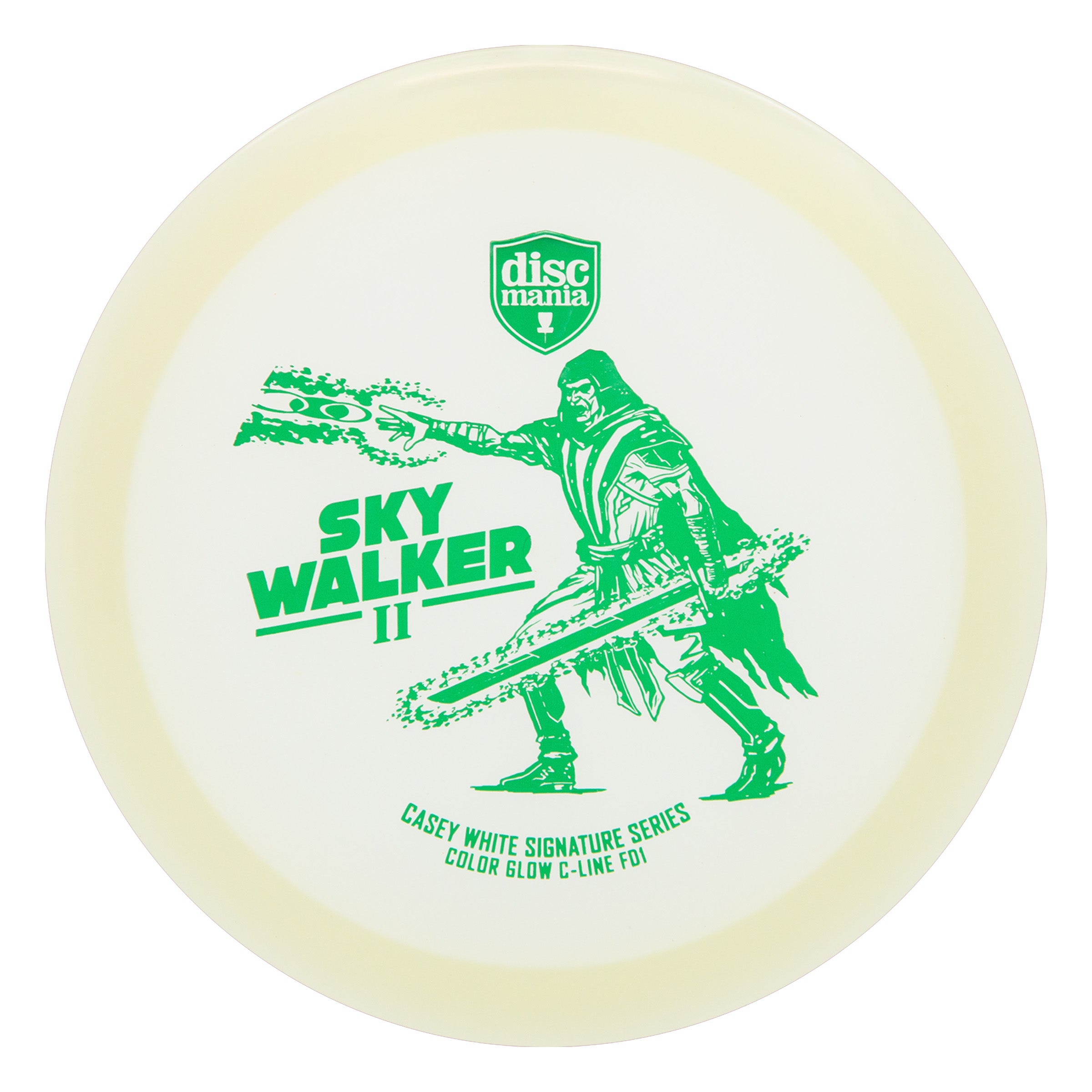 Discmania Color Glow C-Line FD1 Sky Walker 2 Casey White Signature Series 2024