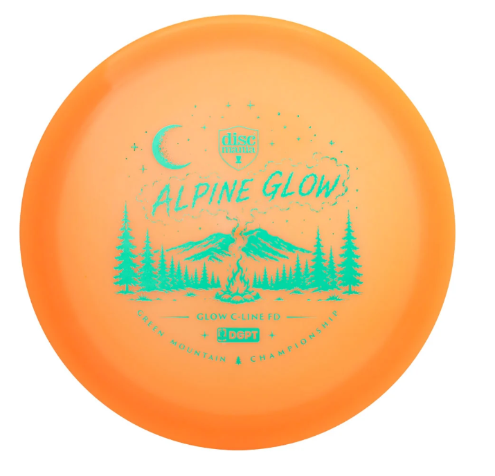 Discmania Glow C-Line FD Alpine Glow GMC 2026 Fundraiser