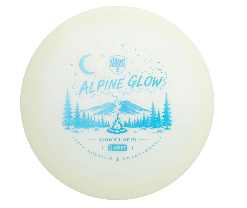 Discmania Glow C-Line FD Alpine Glow GMC 2026 Fundraiser