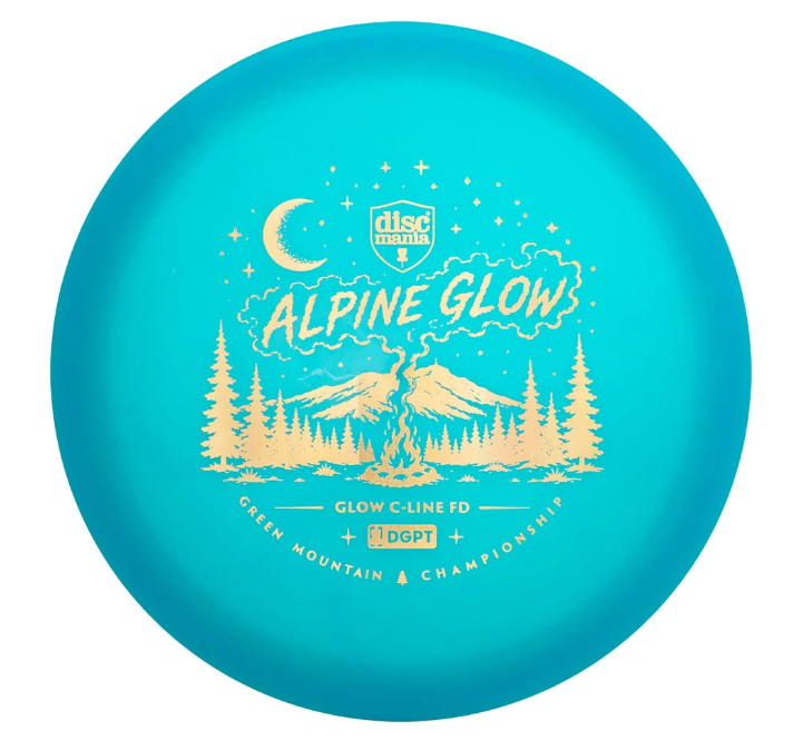 Discmania Glow C-Line FD Alpine Glow GMC 2026 Fundraiser