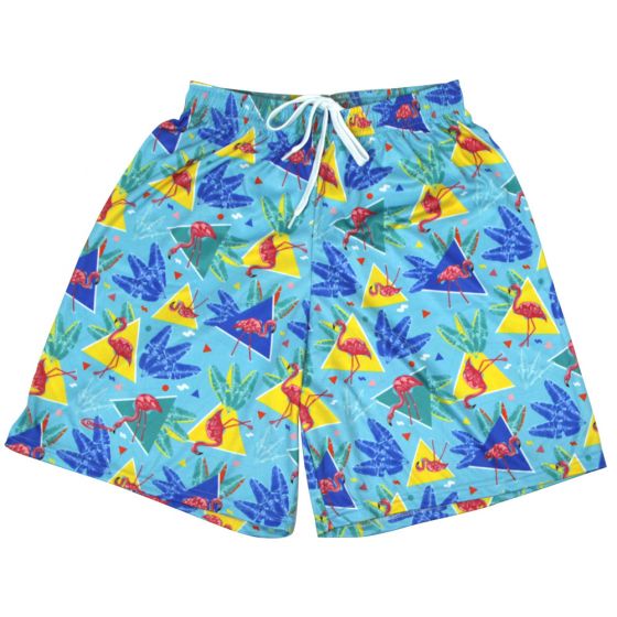 80's Flamingo Full Sub Shorts