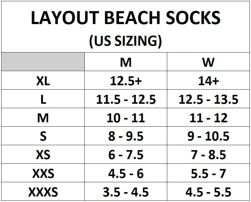 Layout Beach Socks