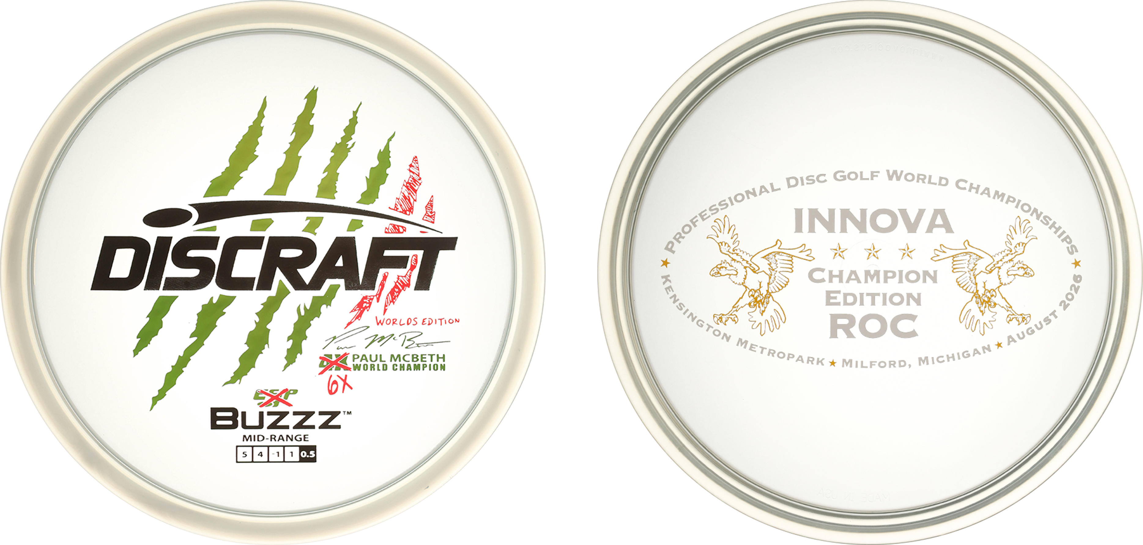 Discraft x Innova 2026 Worlds Collectors Set