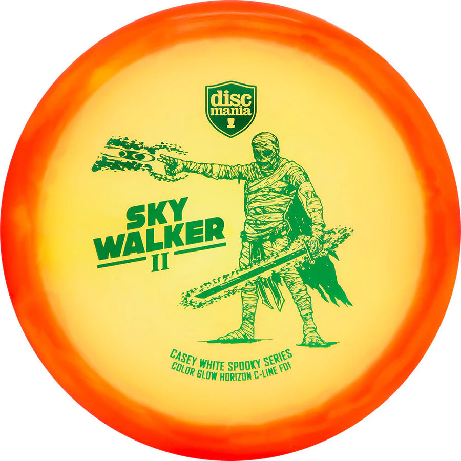 Discmania Color Glow Horizon C-Line FD1 Sky Walker 2 Casey White Spooky Series 2024