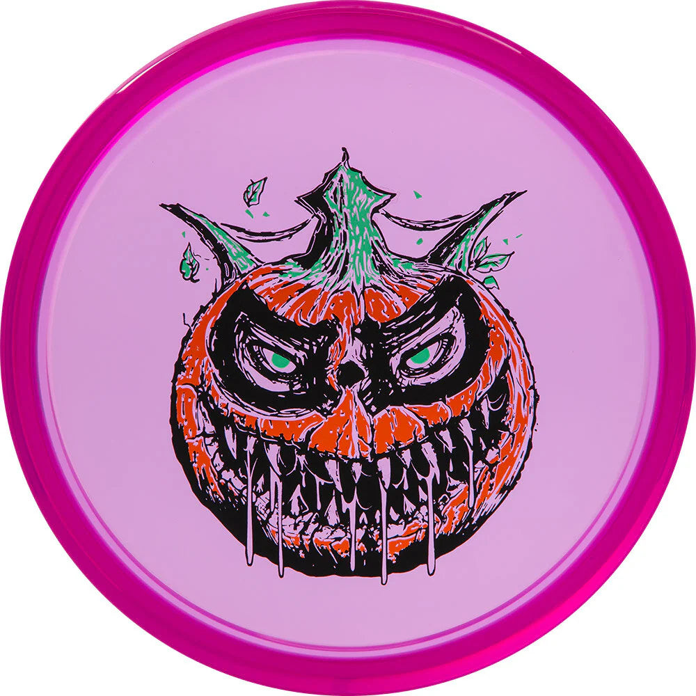 Dynamic Discs Lucid Ice Sockibomb Slammer Halloween Triple Stamp Pumpkin 2024