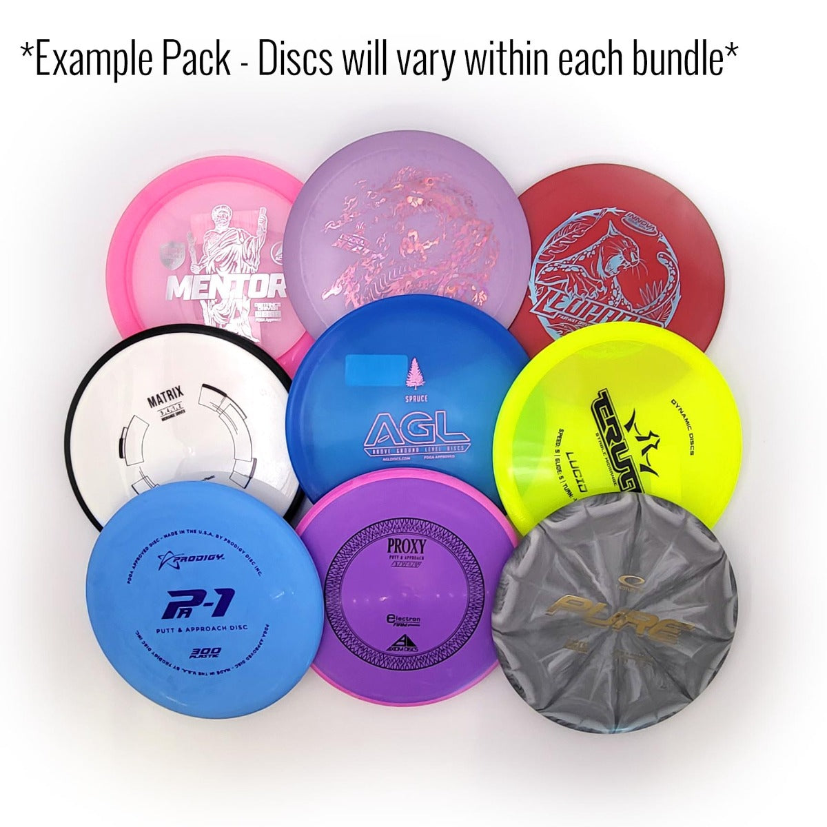 Trilogy Premium Beginners Disc Golf Set – Rare Discs - Disc Golf Store