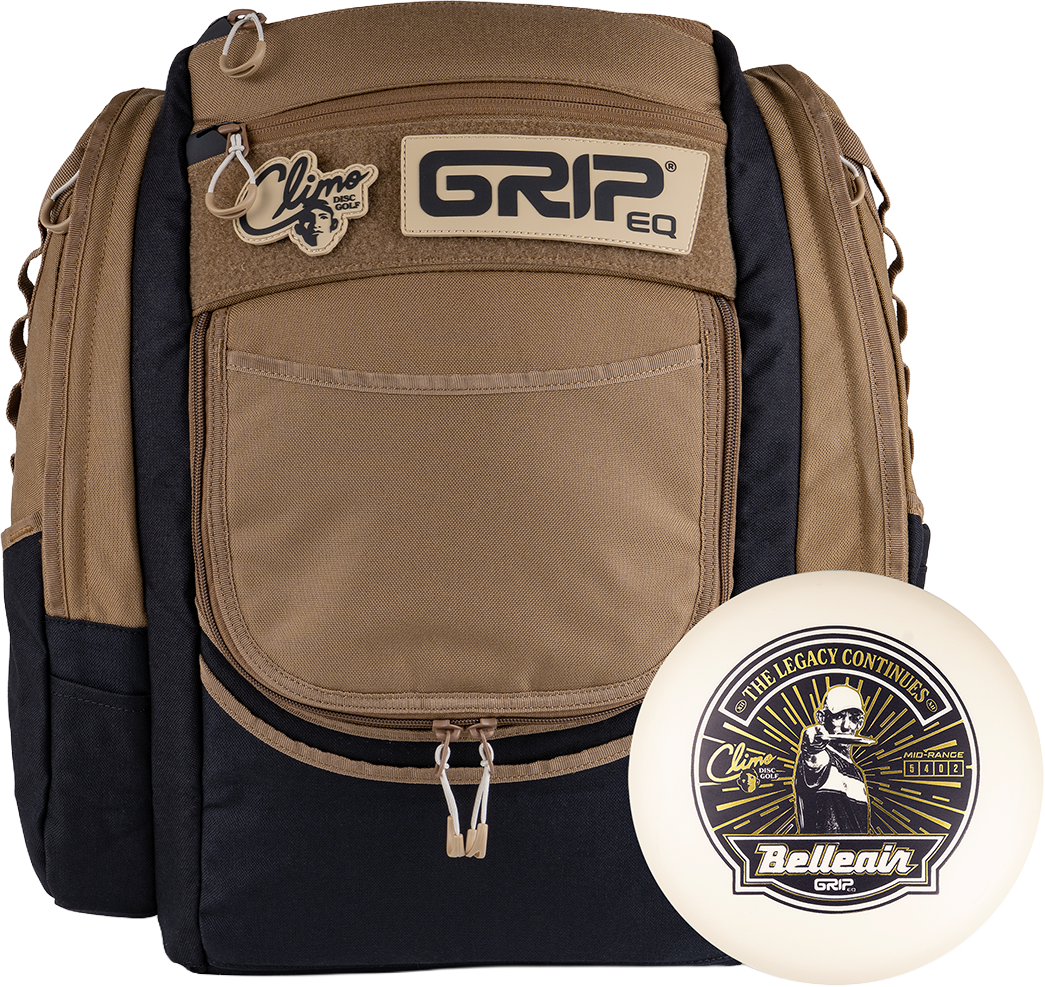 Climo Disc Golf X GRIPeq ATS Disc Golf Bag