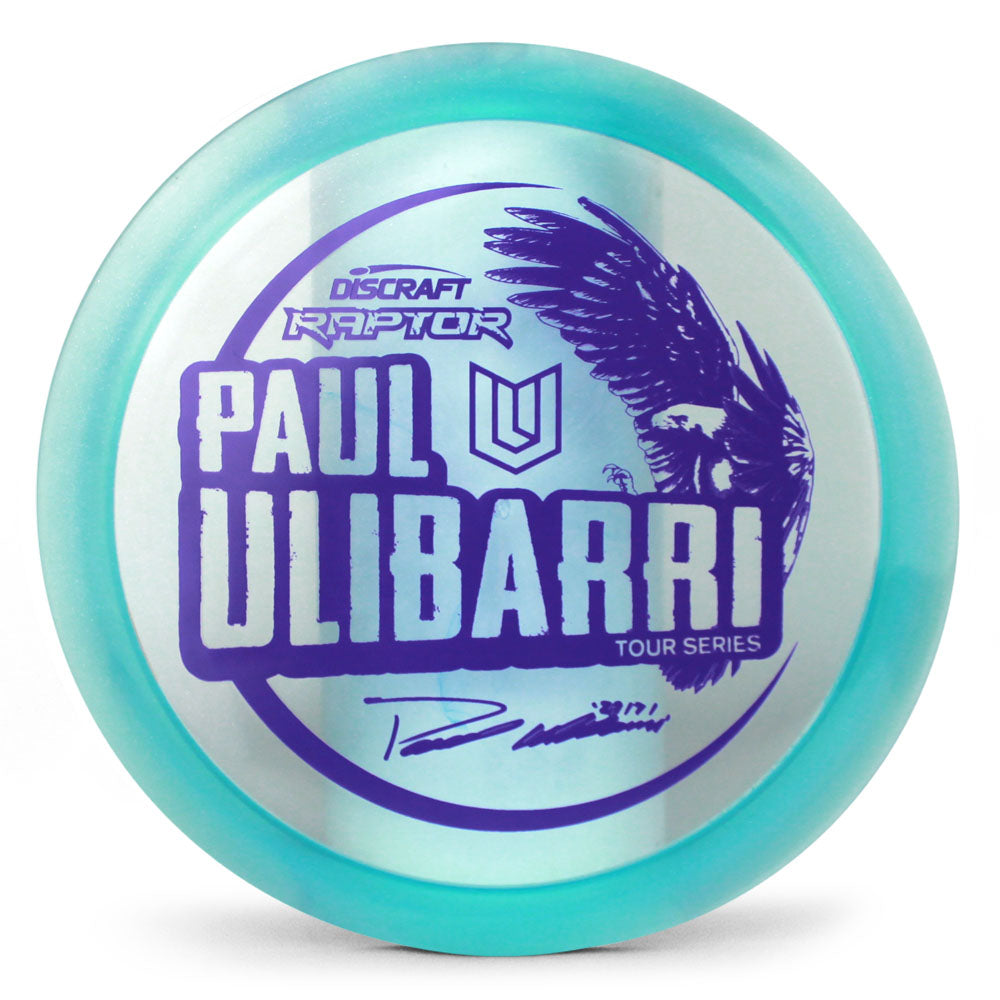Discraft Metallic Z Raptor Paul Ulibarri Tour Series