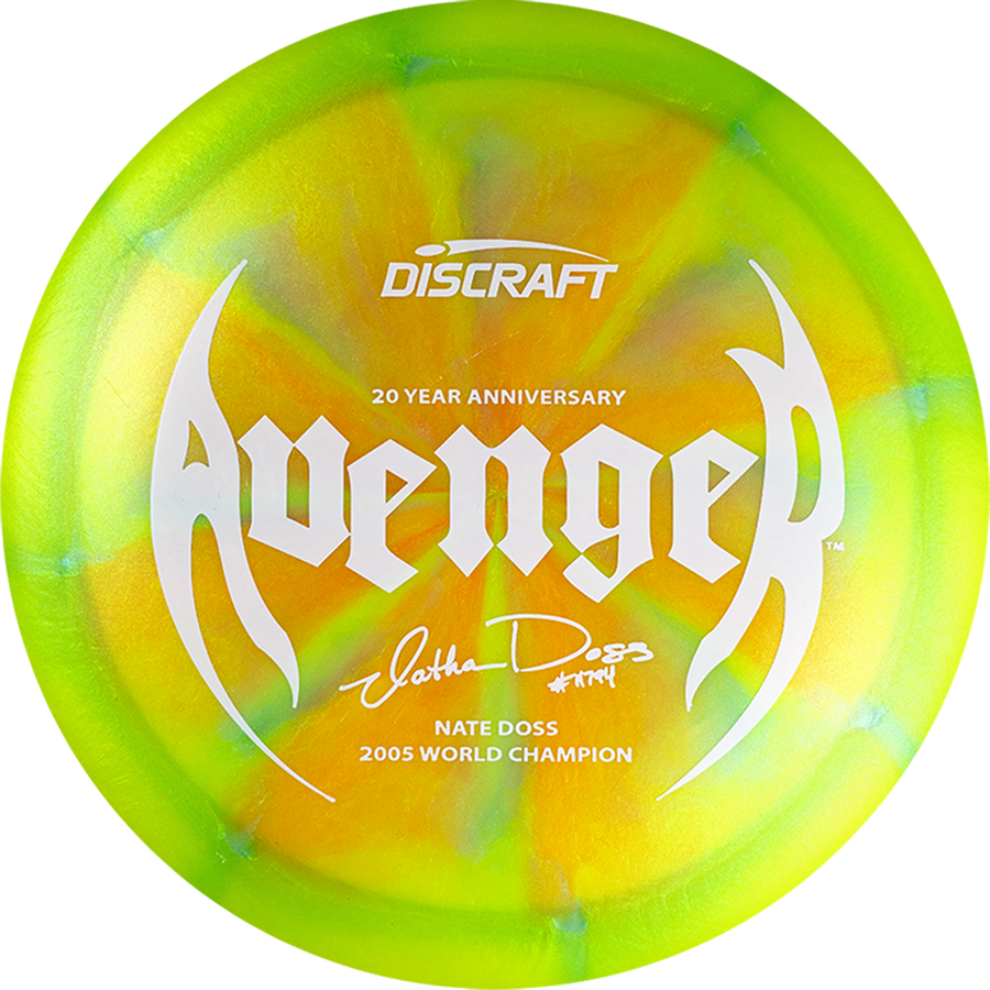 Discraft Z Colorshift Swirl Avenger Nate Doss 20 Year Anniversary Special Edition