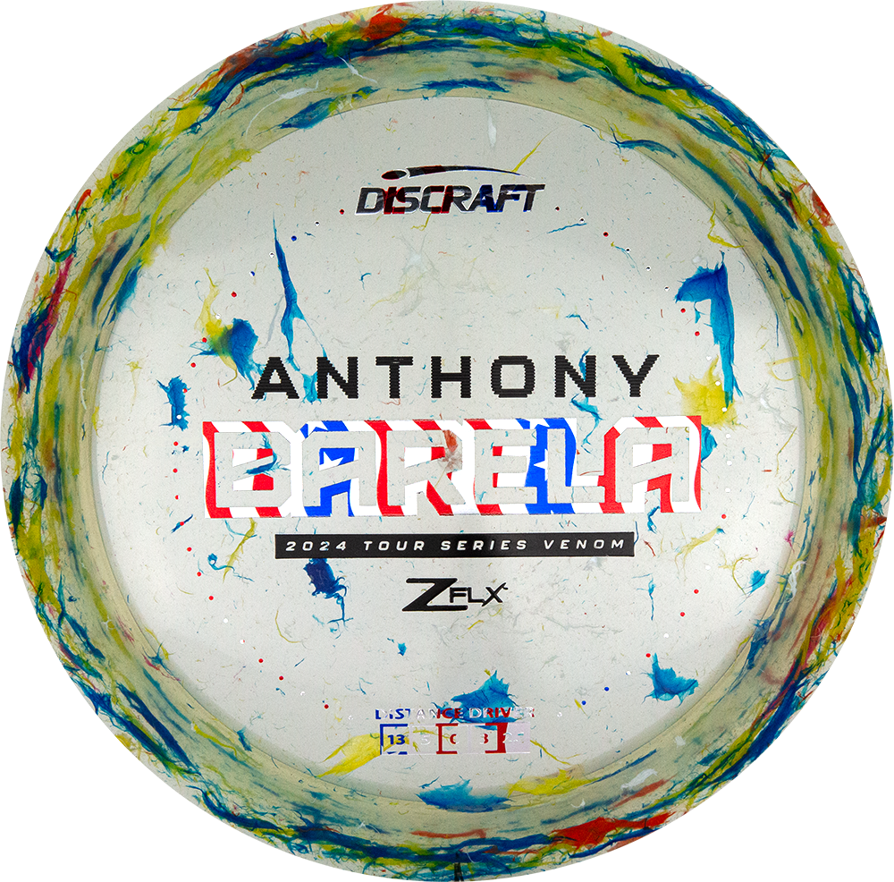 Discraft Z Flx Jawbreaker Venom Anthony Barela Tour Series 2024