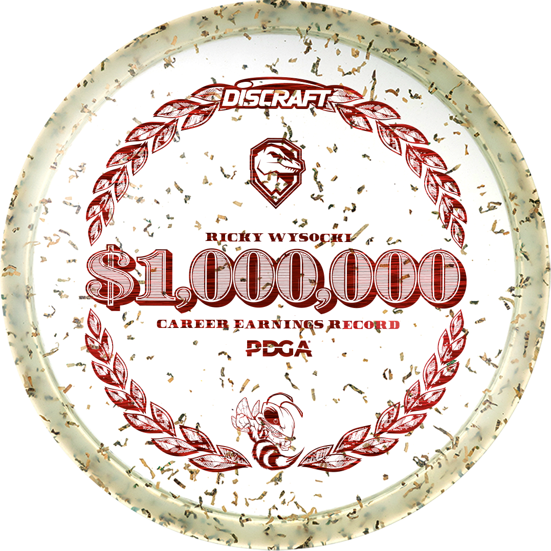 Discraft Z Shredded Money Buzzz - Ricky Wysocki Million Dollar Commemorative Edition