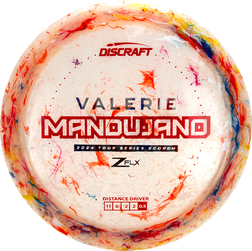Discraft Z Flx Jawbreaker Scorch Valerie Mandujano Tour Series 2024