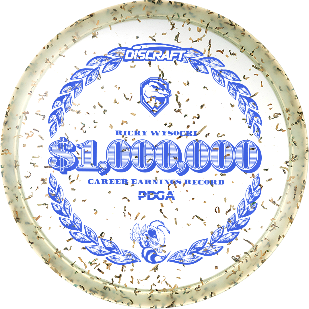 Discraft Z Shredded Money Buzzz - Ricky Wysocki Million Dollar Commemorative Edition
