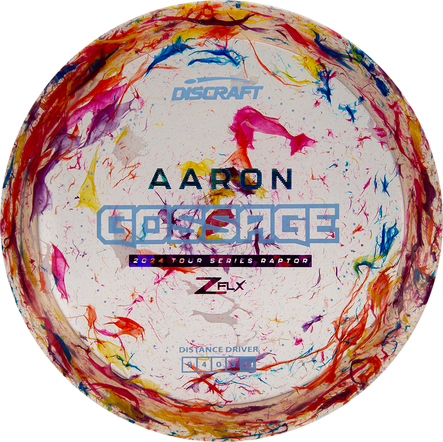 Discraft Z Flx Jawbreaker Raptor Aaron Gossage Tour Series 2024